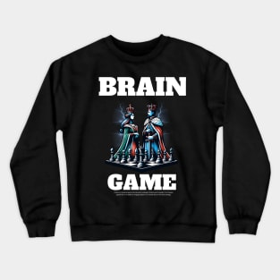 Chess Brain Game Crewneck Sweatshirt